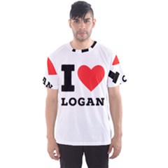 I Love Logan Men s Sport Mesh Tee