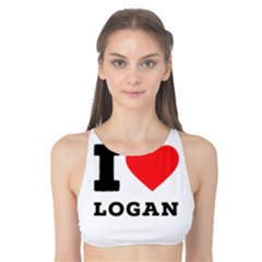 I Love Logan Tank Bikini Top by ilovewhateva