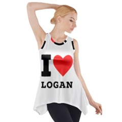 I Love Logan Side Drop Tank Tunic by ilovewhateva