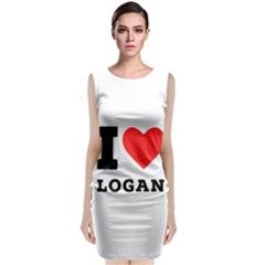 I Love Logan Classic Sleeveless Midi Dress by ilovewhateva