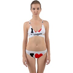 I Love Logan Wrap Around Bikini Set by ilovewhateva