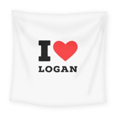 I Love Logan Square Tapestry (large) by ilovewhateva