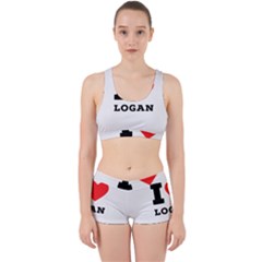 I Love Logan Work It Out Gym Set by ilovewhateva