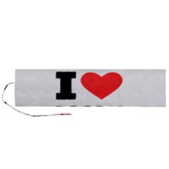 I Love Logan Roll Up Canvas Pencil Holder (l) by ilovewhateva