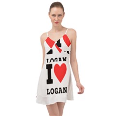 I Love Logan Summer Time Chiffon Dress by ilovewhateva