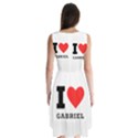 I love gabriel Sleeveless Chiffon Dress   View2