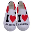 I love gabriel Kids  Canvas Slip Ons View1