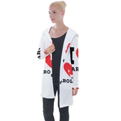 I Love Harold Longline Hooded Cardigan by ilovewhateva