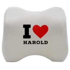 I Love Harold Velour Head Support Cushion by ilovewhateva