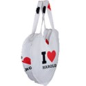 I love harold Giant Heart Shaped Tote View4