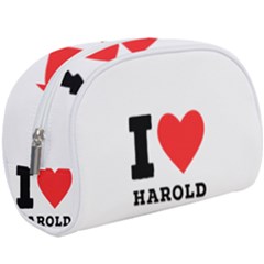 I Love Harold Make Up Case (large) by ilovewhateva