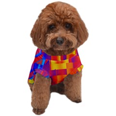 Geometric Pattern Fluorescent Colorful Dog T-shirt