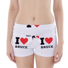 I Love Bruce Boyleg Bikini Wrap Bottoms by ilovewhateva