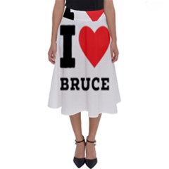 I Love Bruce Perfect Length Midi Skirt by ilovewhateva