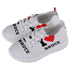 I Love Bruce Kids  Lightweight Sports Shoes by ilovewhateva