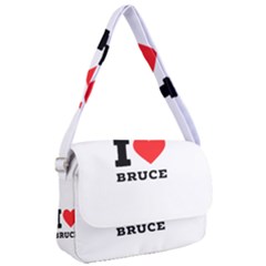 I Love Bruce Courier Bag by ilovewhateva