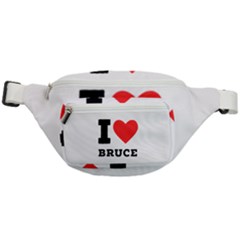 I Love Bruce Fanny Pack by ilovewhateva