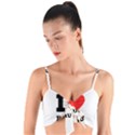 I love bruce Woven Tie Front Bralet View1