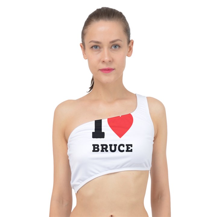 I love bruce Spliced Up Bikini Top 