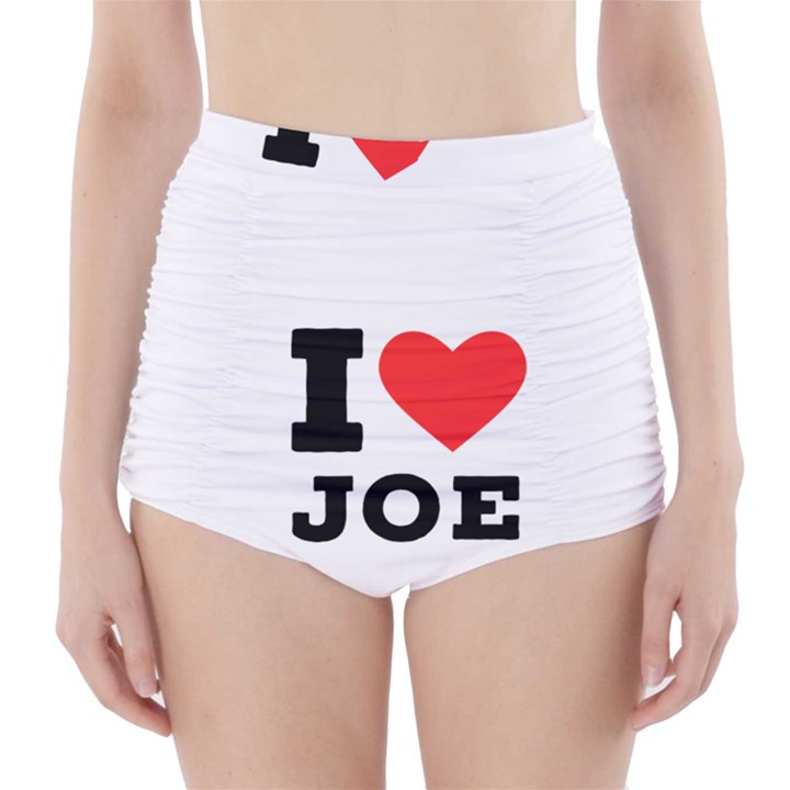 I love joe High-Waisted Bikini Bottoms