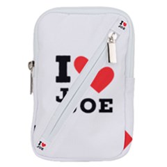 I Love Joe Belt Pouch Bag (small) by ilovewhateva