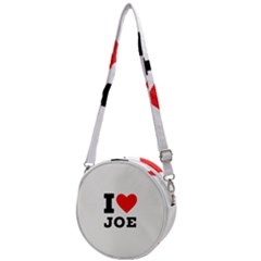 I Love Joe Crossbody Circle Bag by ilovewhateva