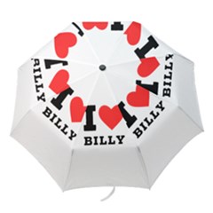 I Love Billy Folding Umbrellas by ilovewhateva