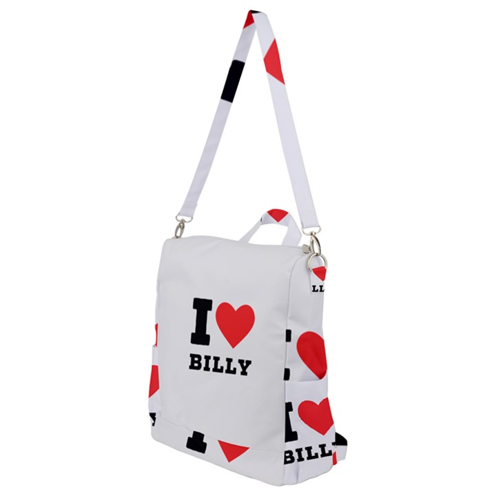 I love billy Crossbody Backpack