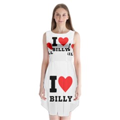 I Love Billy Sleeveless Chiffon Dress   by ilovewhateva