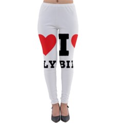 I Love Billy Lightweight Velour Leggings by ilovewhateva