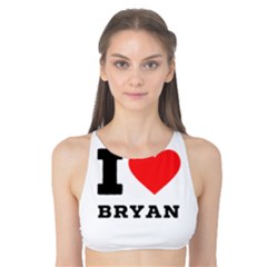 I Love Bryan Tank Bikini Top by ilovewhateva