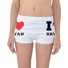 I Love Bryan Reversible Boyleg Bikini Bottoms by ilovewhateva