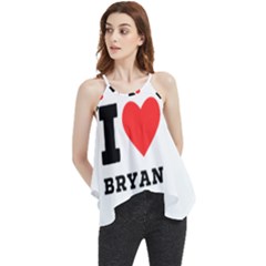 I Love Bryan Flowy Camisole Tank Top by ilovewhateva