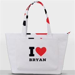 I Love Bryan Back Pocket Shoulder Bag  by ilovewhateva