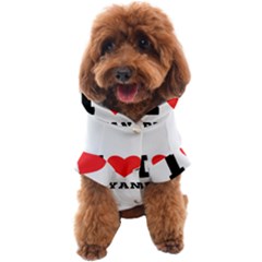 I Love Bryan Dog Coat by ilovewhateva