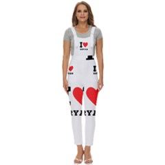 I Love Bryan Women s Pinafore Overalls Jumpsuit by ilovewhateva