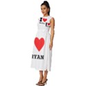 I love bryan Sleeveless Round Neck Midi Dress View2