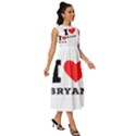 I love bryan Sleeveless Round Neck Midi Dress View3