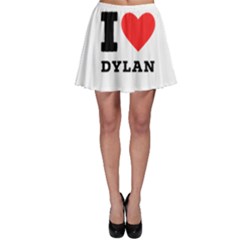 I Love Dylan  Skater Skirt by ilovewhateva