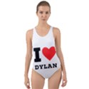 I love Dylan  Cut-Out Back One Piece Swimsuit View1