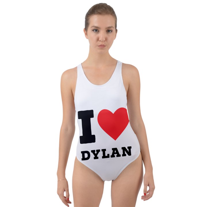 I love Dylan  Cut-Out Back One Piece Swimsuit