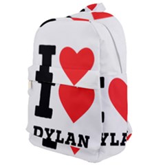 I Love Dylan  Classic Backpack by ilovewhateva