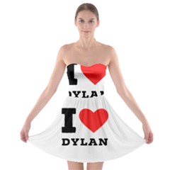 I Love Dylan  Strapless Bra Top Dress by ilovewhateva