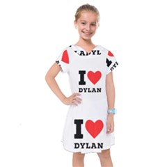 I Love Dylan  Kids  Drop Waist Dress by ilovewhateva