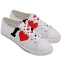 I love Dylan  Women s Low Top Canvas Sneakers View3