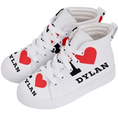 I Love Dylan  Kids  Hi-top Skate Sneakers by ilovewhateva