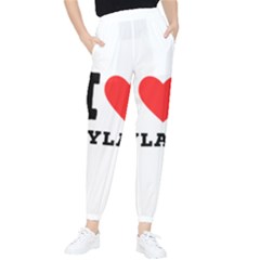 I Love Dylan  Women s Tapered Pants by ilovewhateva