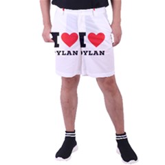 I Love Dylan  Men s Pocket Shorts by ilovewhateva