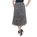 Abstract-0025 Midi Mermaid Skirt View2