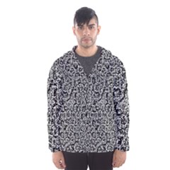 Abstract-0025 Men s Hooded Windbreaker